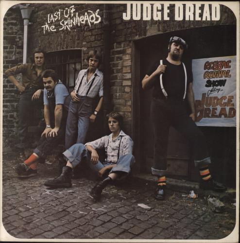 Judge Dread Last Of The Skinheads UK vinyl LP album (LP record